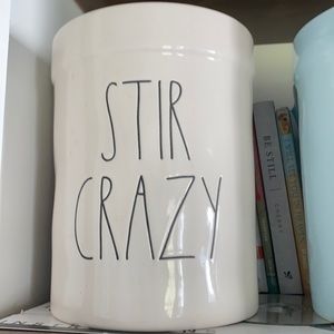 Rae Dunn stir crazy canister